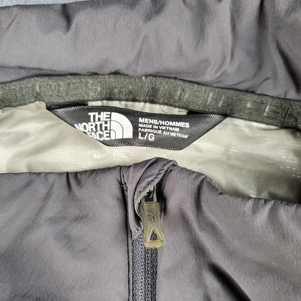 The North Face centric ‎ Windbreaker Jacket Lightweight Full Zip Gray Size L